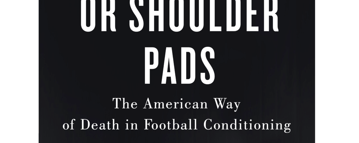 A book cover with an image of football players.